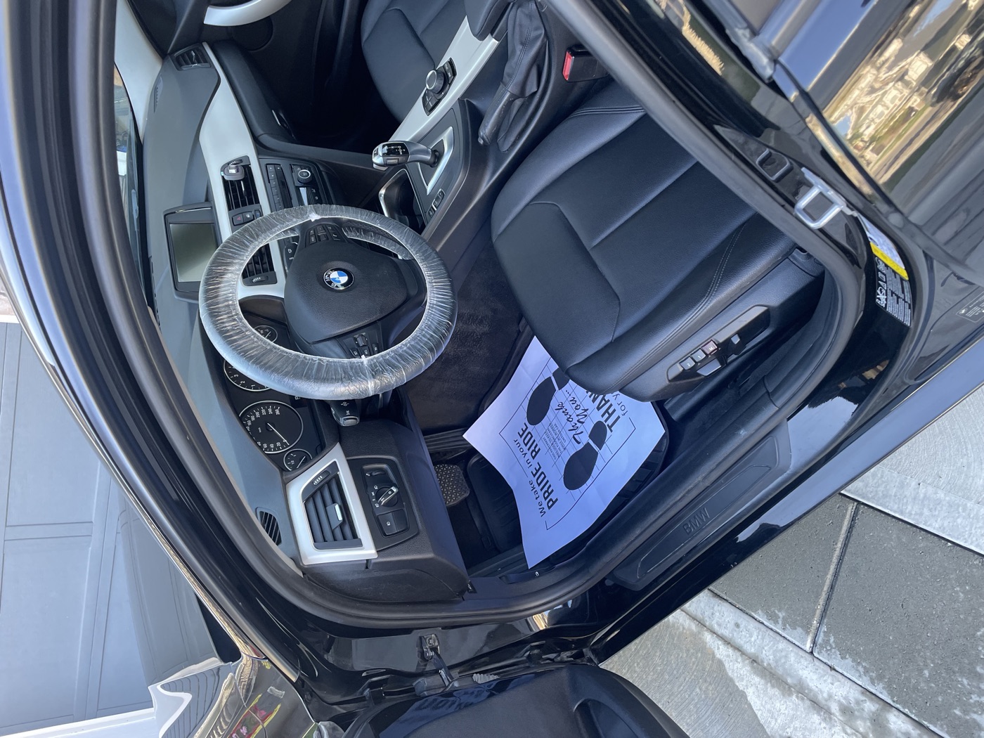 BMW 3 Series interior after professional detailing by Kirpa Car Care