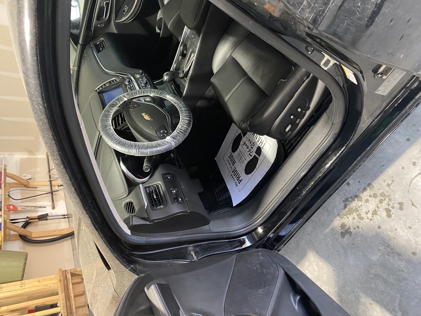 Chevrolet Malibu interior after professional detailing by Kirpa Car Care