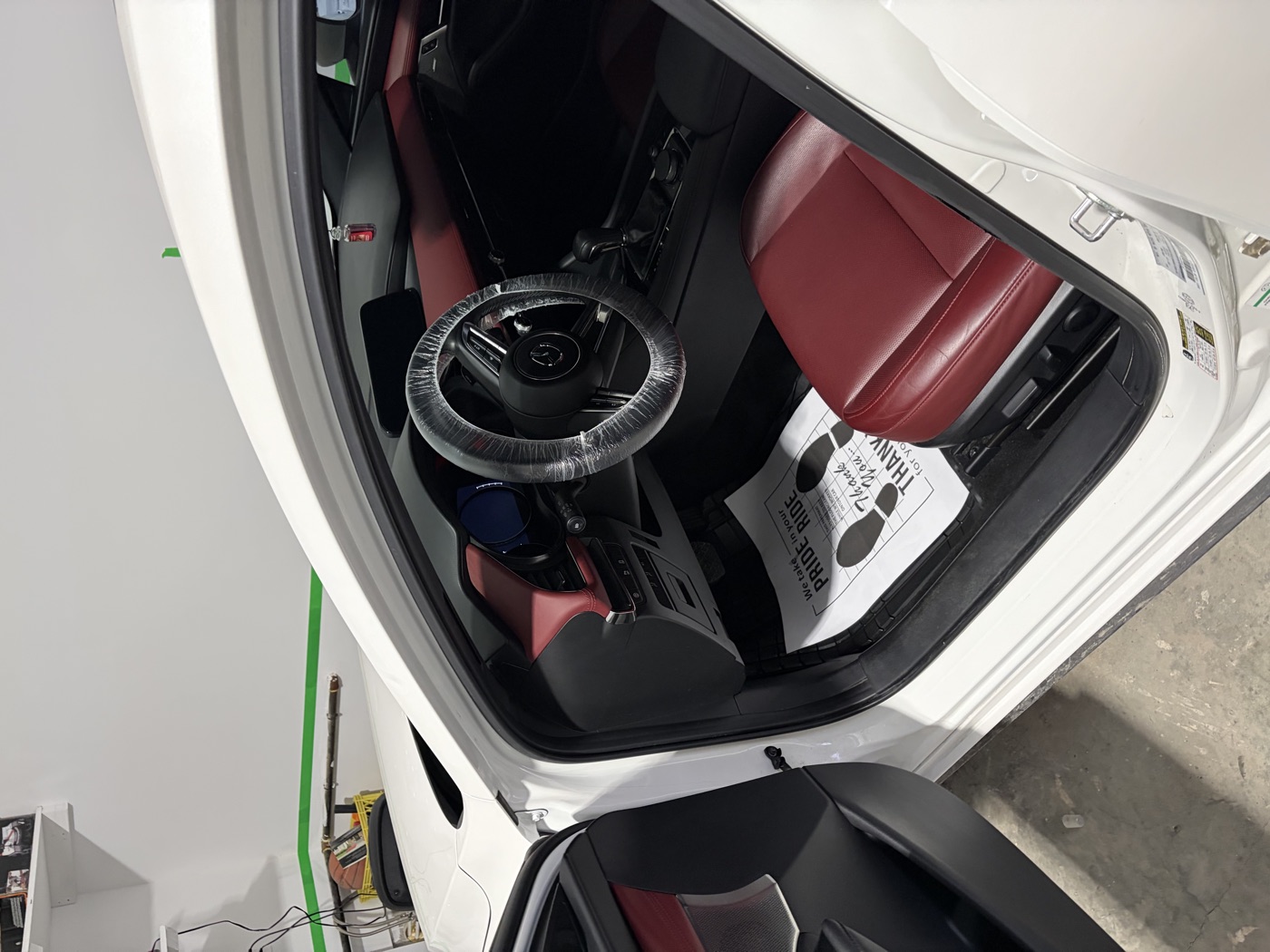 Mazda 3 interior after professional detailing by Kirpa Car Care