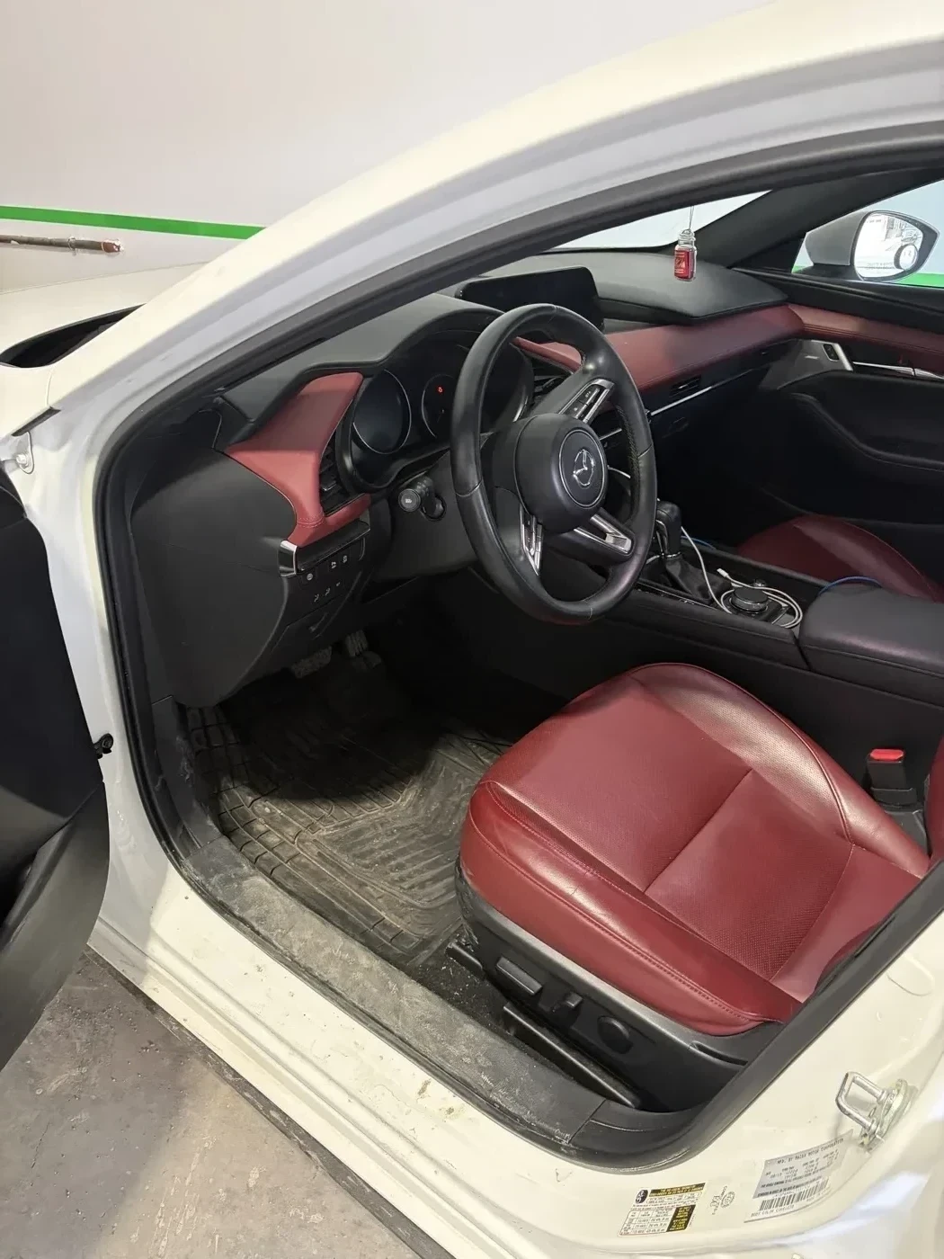 Mazda 3 interior before detailing by Kirpa Car Care
