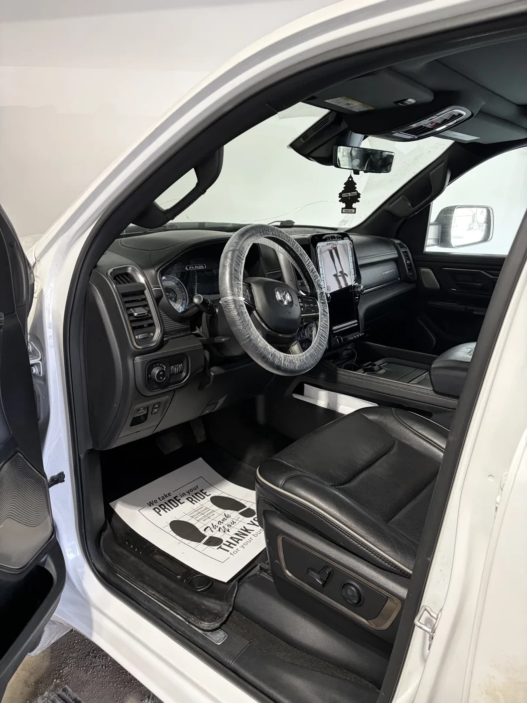 RAM 1500 interior after professional detailing by Kirpa Car Care