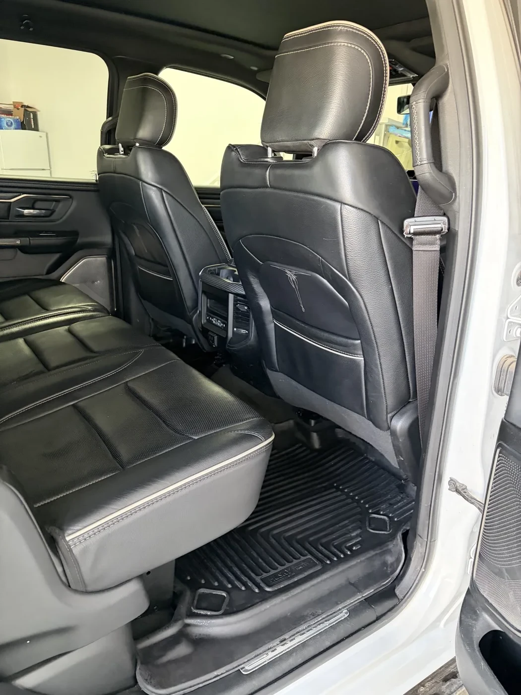 RAM 1500 interior after detailing — close up